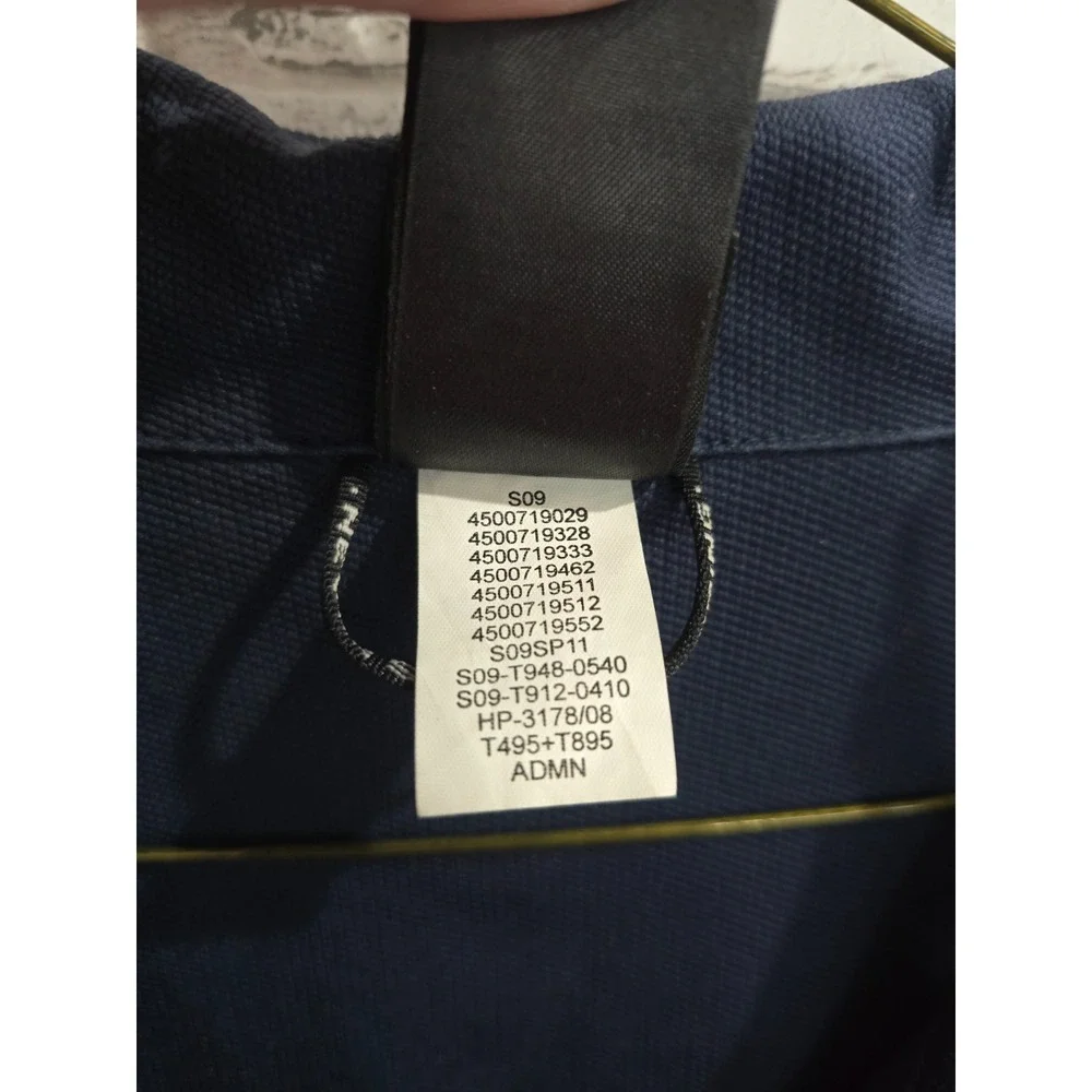 The North Face Apex‎ Men XL Full Zip Hooded Softshell Jacket Blue Drawstring Hem